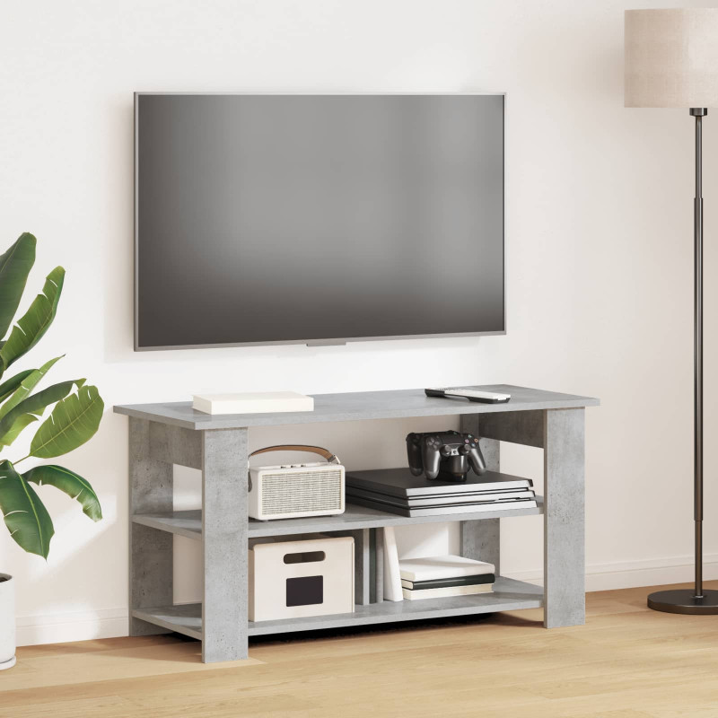 Stojak na telewizor Betonowy szary 100 x 40 x 50 cm