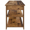 Stojak na telewizor Stare drewno 100 x 40 x 50 cm