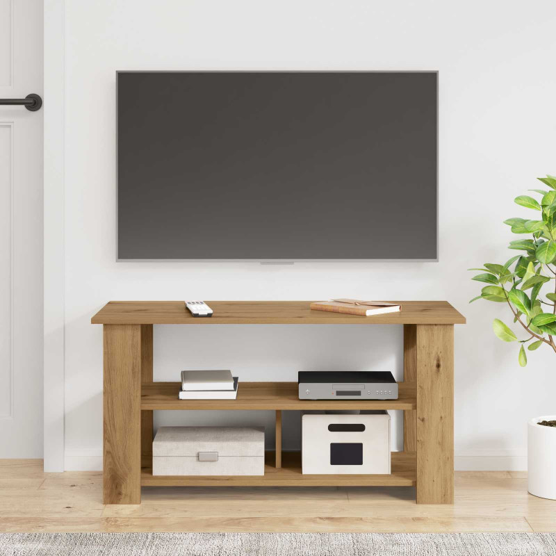 Stojak na telewizor Dąb rzemieślniczy 100 x 40 x 50 cm