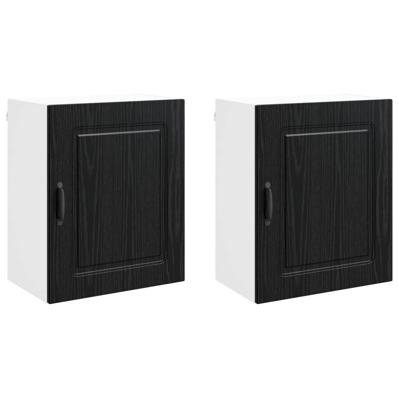 Szafka kuchenna Kalmar 2 pcs Czarny Dąb 50 x 31 x 60 cm