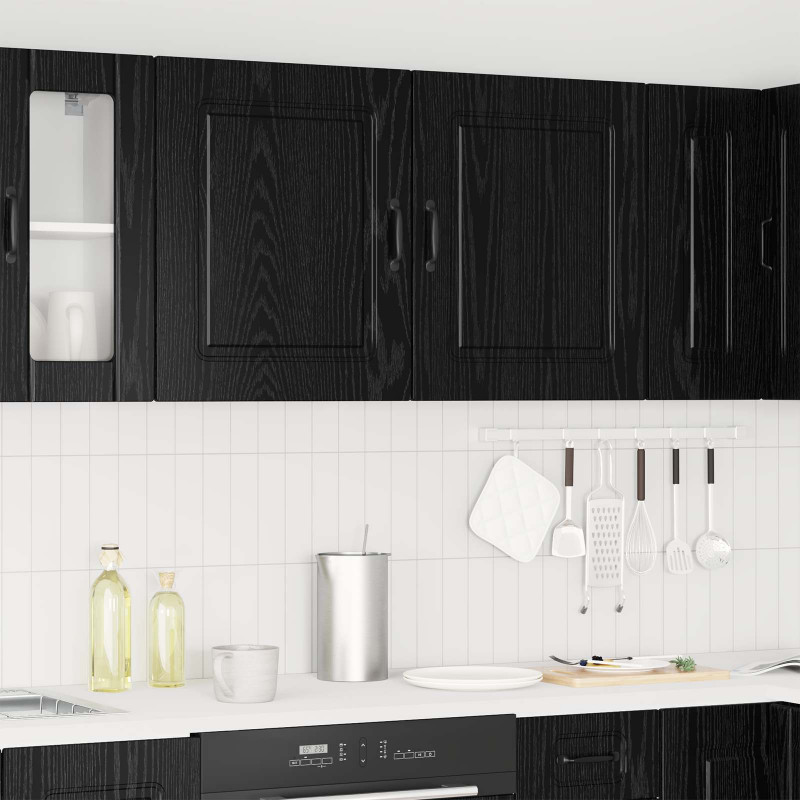 Szafka kuchenna Kalmar 2 pcs Czarny Dąb 50 x 31 x 60 cm