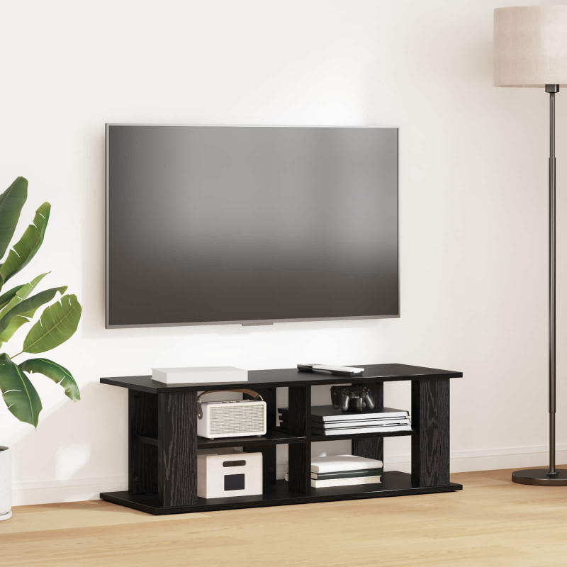Stojak na telewizor Czarny Dąb 96 x 35 x 33,5 cm