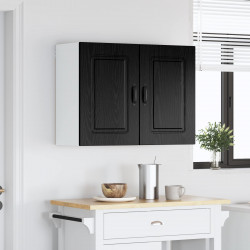 Szafka kuchenna z drzwiami Kalmar Czarny Dąb 80 x 31 x 60 cm