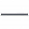 Półka wisząca 4 pcs Antracyt 80 x 18 x 2,5 cm Stal