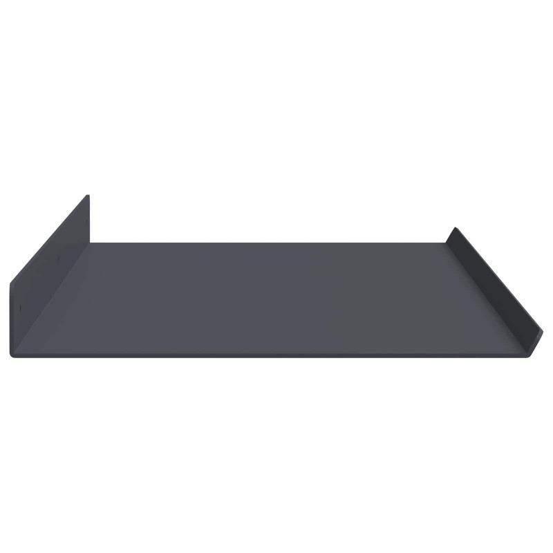 Półka wisząca 4 pcs Antracyt 80 x 18 x 2,5 cm Stal