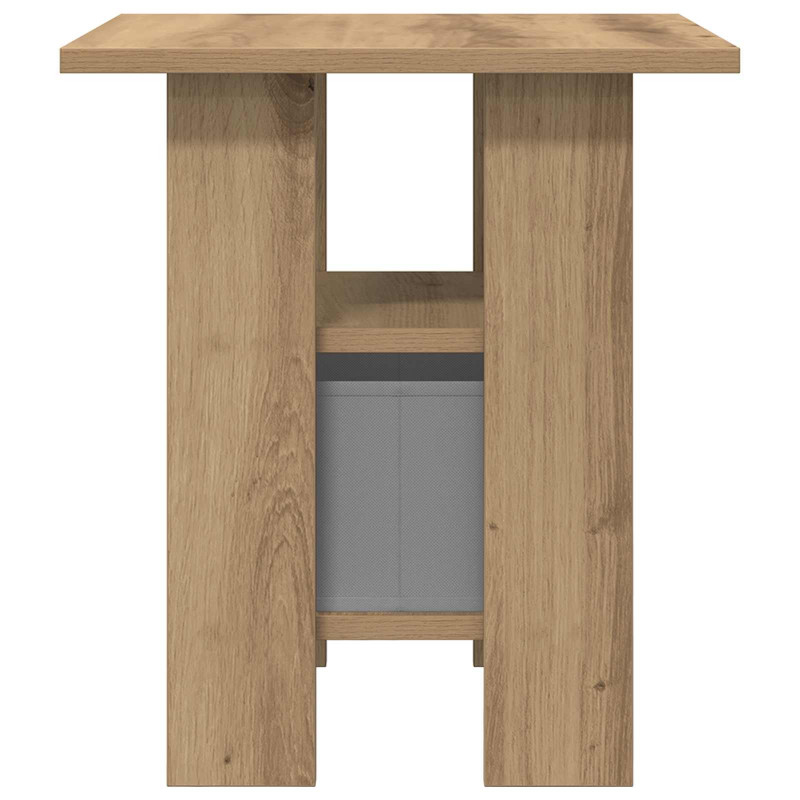 Stolik nocny z szufladą 2 pcs Dąb rzemieślniczy 41 x 40 x 45 cm