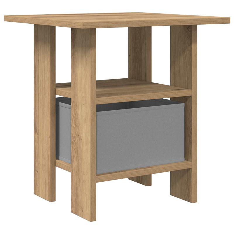 Stolik nocny z szufladą 2 pcs Dąb rzemieślniczy 41 x 40 x 45 cm