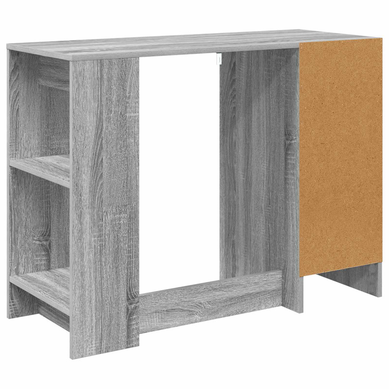 Biurko Szary Sonoma 100 x 40 x 75 cm Materiał drewnopochodny