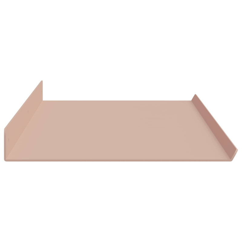 Półka wisząca 4 pcs Różowy 100 x 18 x 2,5 cm Stal
