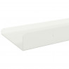Półka wisząca 3 pcs Biały 40 x 9 x 2,5 cm Stal