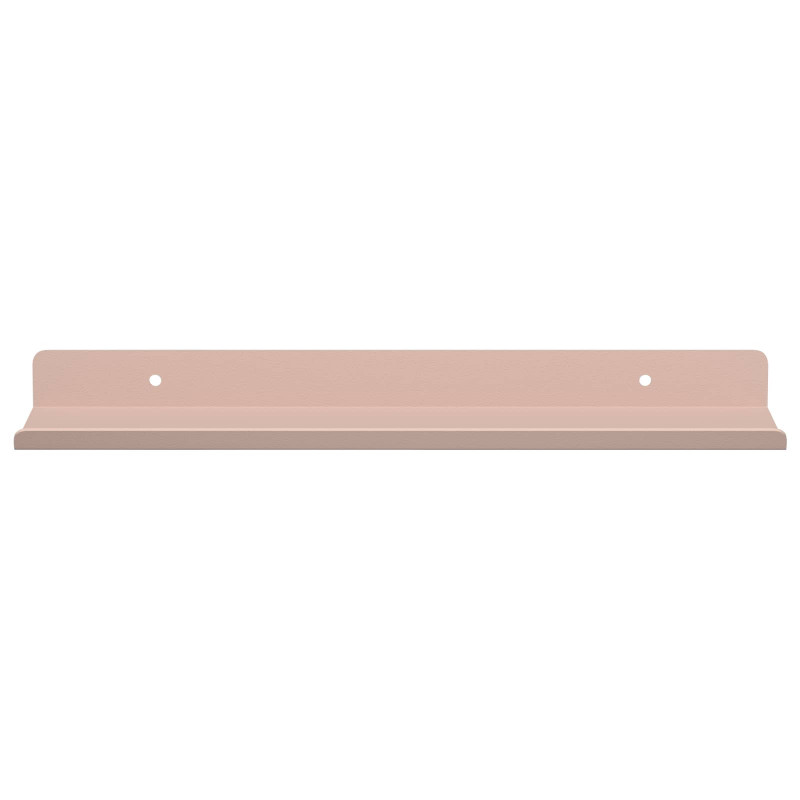 Półka wisząca 2 pcs Różowy 30 x 9 x 2,5 cm Stal