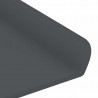 Półka wisząca 2 pcs Antracyt 30 x 9 x 2,5 cm Stal