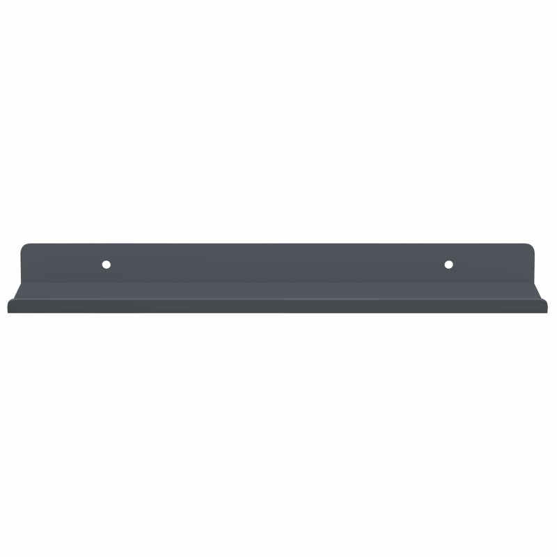 Półka wisząca 4 pcs Antracyt 30 x 9 x 2,5 cm Stal