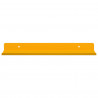 Półka wisząca 4 pcs Musztardowy Żółty 30 x 9 x 2,5 cm Stal