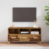 Szafka pod telewizor z szufladą Stare drewno 102 x 36 x 50 cm