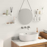 Półka wisząca 4 pcs Biały 30 x 9 x 2,5 cm Stal