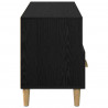 Szafka pod telewizor z szufladą Czarny Dąb 102 x 36 x 50 cm