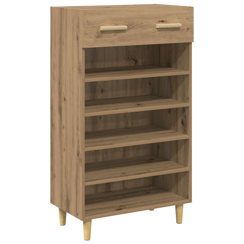 Szafka na buty z szufladą Dąb rzemieślniczy 60 x 35 x 105 cm
