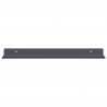 Półka wisząca 2 pcs Antracyt 40 x 9 x 2,5 cm Stal