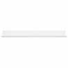 Półka wisząca 2 pcs Biały 40 x 9 x 2,5 cm Stal