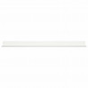 Półka wisząca 2 pcs Biały 60 x 9 x 2,5 cm Stal