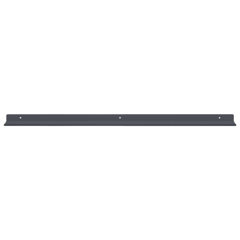 Półka wisząca 4 pcs Antracyt 80 x 9 x 2,5 cm Stal