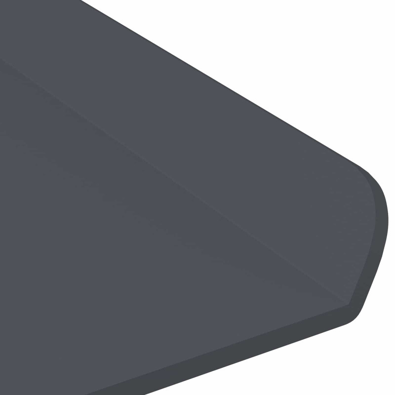 Półka wisząca 4 pcs Antracyt 80 x 9 x 2,5 cm Stal