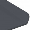 Półka wisząca 4 pcs Antracyt 80 x 9 x 2,5 cm Stal