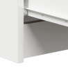 Komoda, biała, 60x35x98,5 cm, materiał drewnopochodny