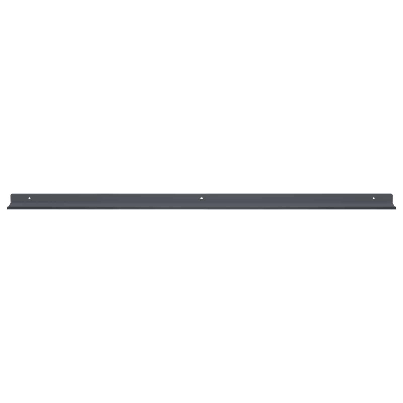 Półka wisząca 4 pcs Antracyt 100 x 9 x 2,5 cm Stal