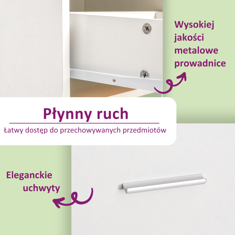 Biurko, białe, 100x50x76 cm, materiał drewnopochodny