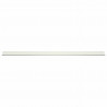 Półka wisząca 4 pcs Biały 100 x 9 x 2,5 cm Stal