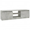 Szafka pod TV, betonowy szary, 120x30x35,5 cm