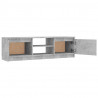 Szafka pod TV, betonowy szary, 120x30x35,5 cm