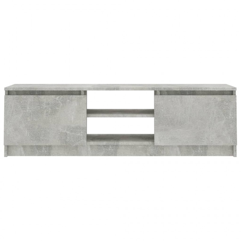 Szafka pod TV, betonowy szary, 120x30x35,5 cm
