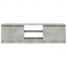 Szafka pod TV, betonowy szary, 120x30x35,5 cm