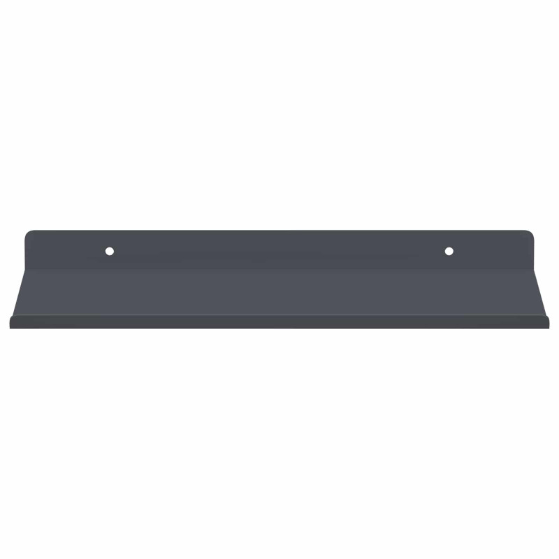 Półka wisząca 4 pcs Antracyt 30 x 18 x 2,5 cm Stal