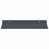 Półka wisząca 4 pcs Antracyt 30 x 18 x 2,5 cm Stal
