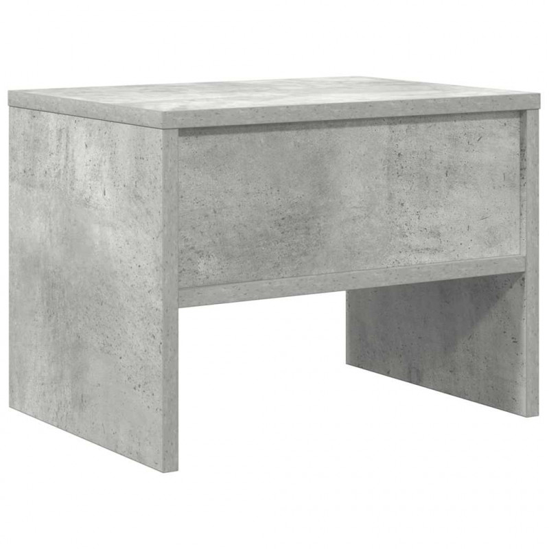 Szafka nocna, betonowy szary, 40x30x30 cm