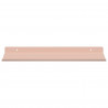Półka wisząca 2 pcs Różowy 40 x 18 x 2,5 cm Stal