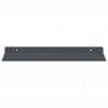 Półka wisząca 4 pcs Antracyt 40 x 18 x 2,5 cm Stal