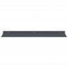 Półka wisząca 4 pcs Antracyt 60 x 18 x 2,5 cm Stal