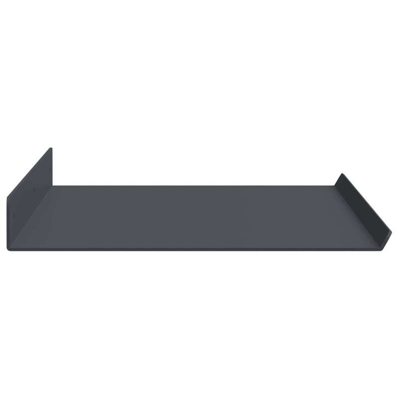 Półka wisząca 4 pcs Antracyt 60 x 18 x 2,5 cm Stal
