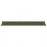 Półka wisząca 2 pcs Zielony oliwkowy 60 x 18 x 2,5 cm Stal