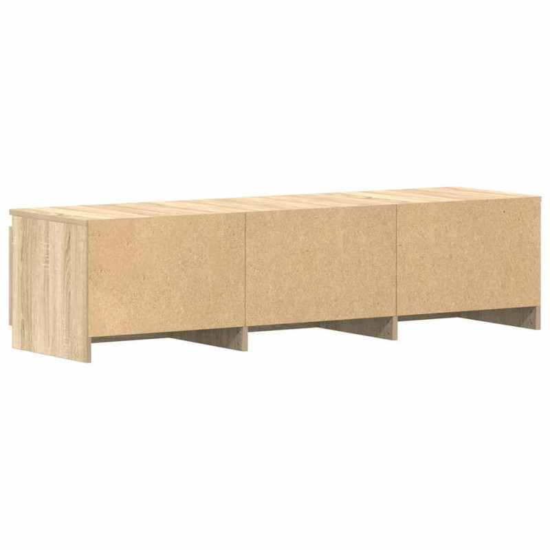 Szafka pod TV, dąb sonoma, 140x40x35,5 cm