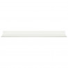 Półka wisząca 2 pcs Biały 60 x 18 x 2,5 cm Stal