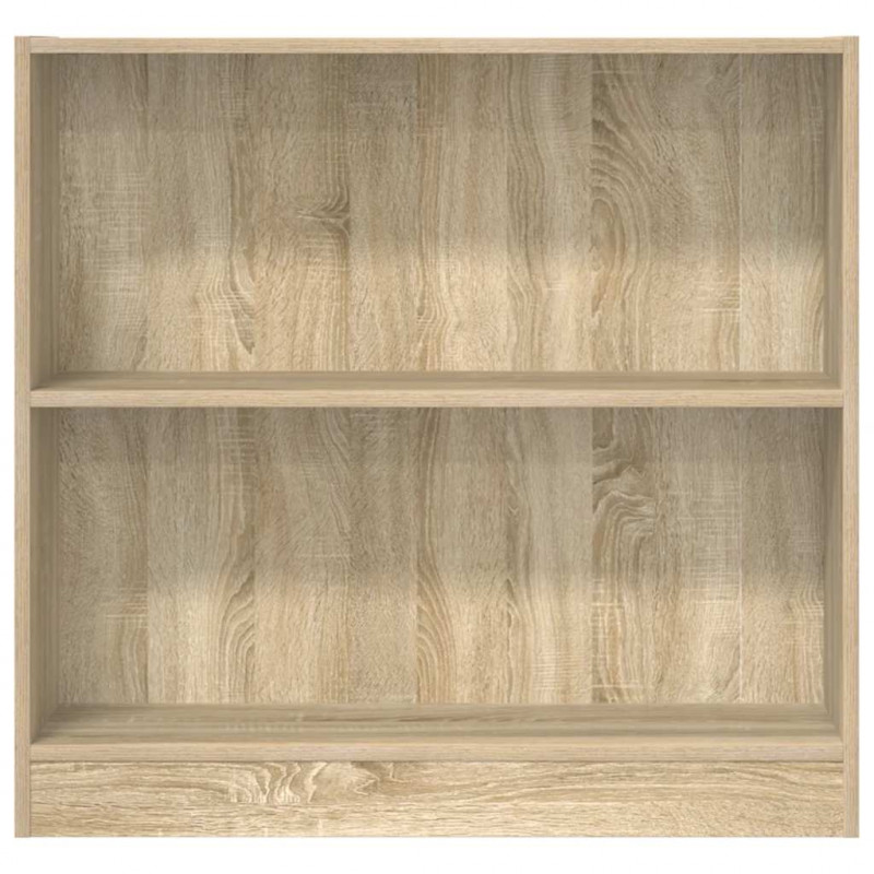 Regał biblioteczny Sonoma Oak 80x24x75 cm Drewno klejone