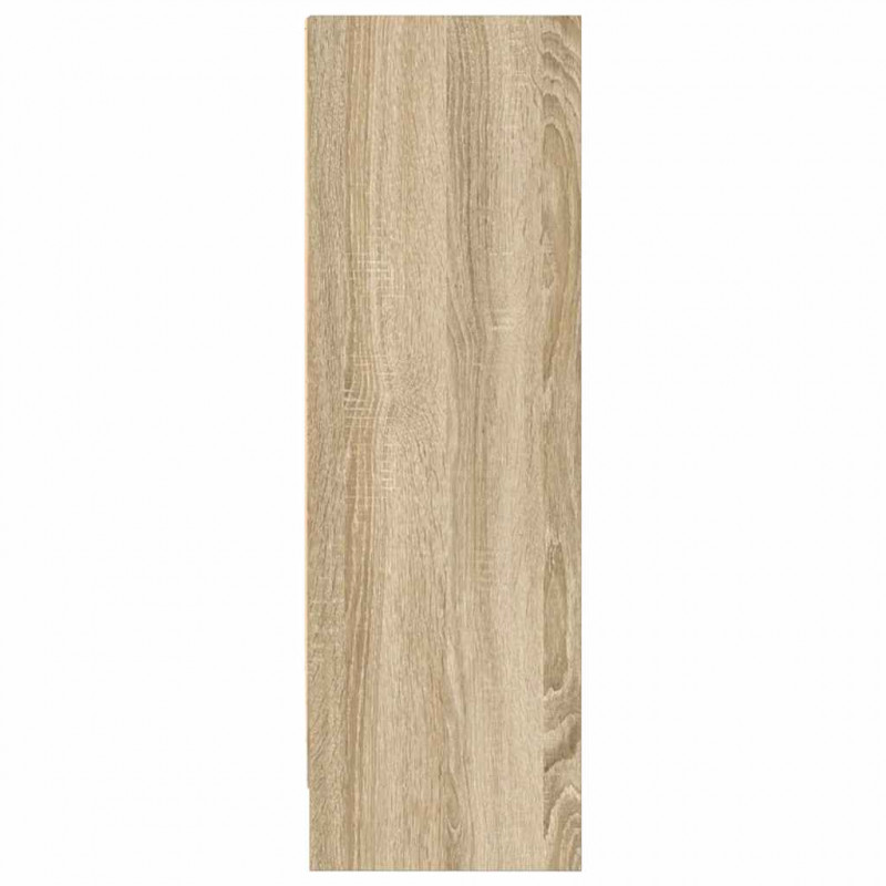 Regał biblioteczny Sonoma Oak 80x24x75 cm Drewno klejone