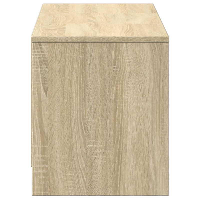 Szafka pod telewizor z LED z szufladą Sonoma 140 x 34 x 40 cm