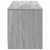 Szafka pod telewizor z LED Szary Sonoma 165 x 34 x 40 cm